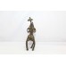 Antique Brass Statue Ramayan Ram Idol God Vishnu Narayana Original Figurine D584